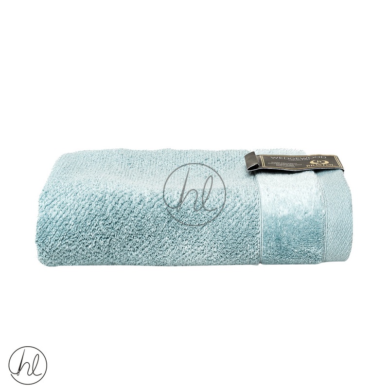 BRISTOL WEDGEWOOD  BATH SHEET DUCK EGG 90X150CM