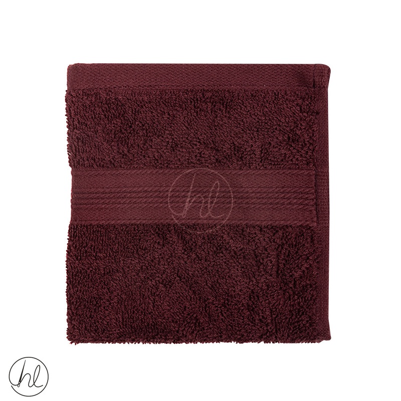 Nortex Amari Face Cloth Burgandy 30x30cm