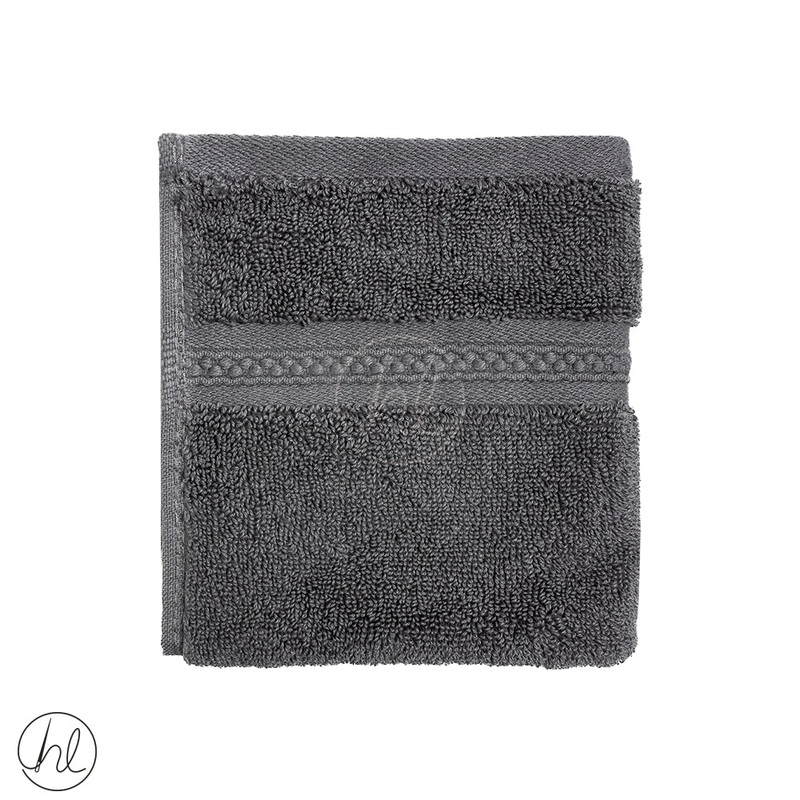 Nortex Royal Blush Face Cloth Dark Grey 30X30cm
