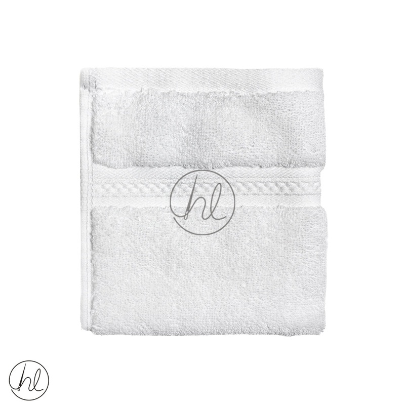Nortex Royal Blush Face Cloth White 30X30cm