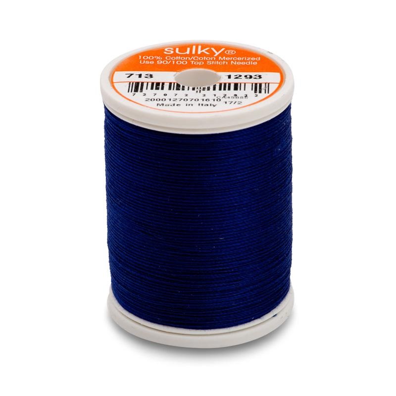 Sulky 12 wt. Cotton Deep Nassau Blue