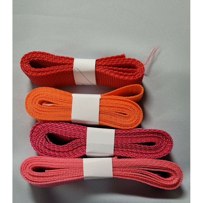 1" wide assorted Polyester belting - 4 pieces (set 3)