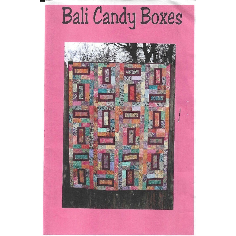 Bali Candy Boxes quilting pattern