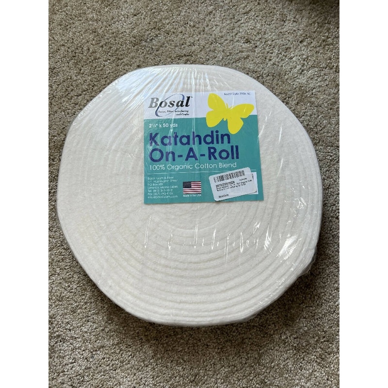Bosal Cotton Batting On-A-Roll 2.25"