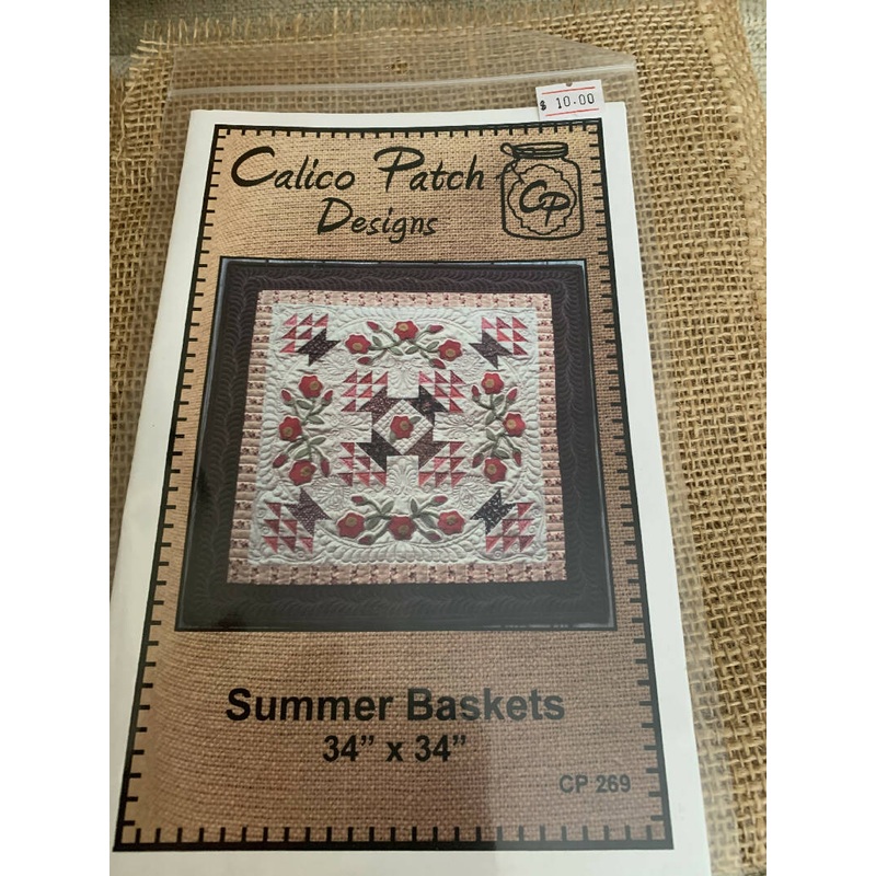 Calico Patch Designs Summer Baskets