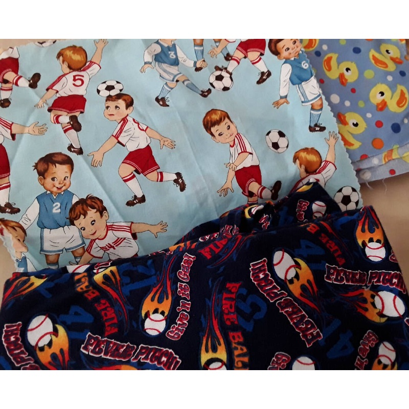 Kids print fabric bundle!!