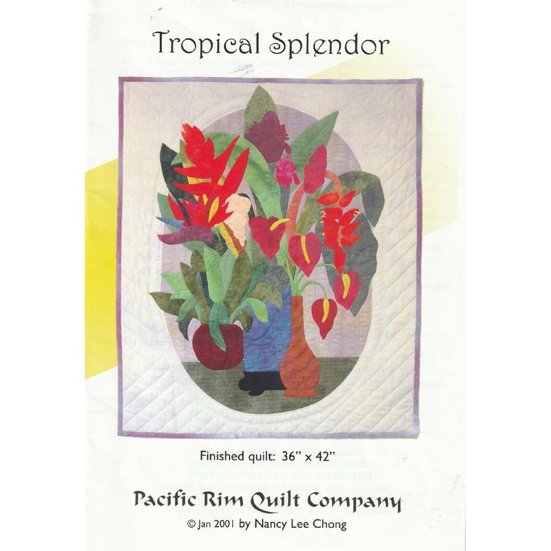 Tropical Splendor Quilting Applique