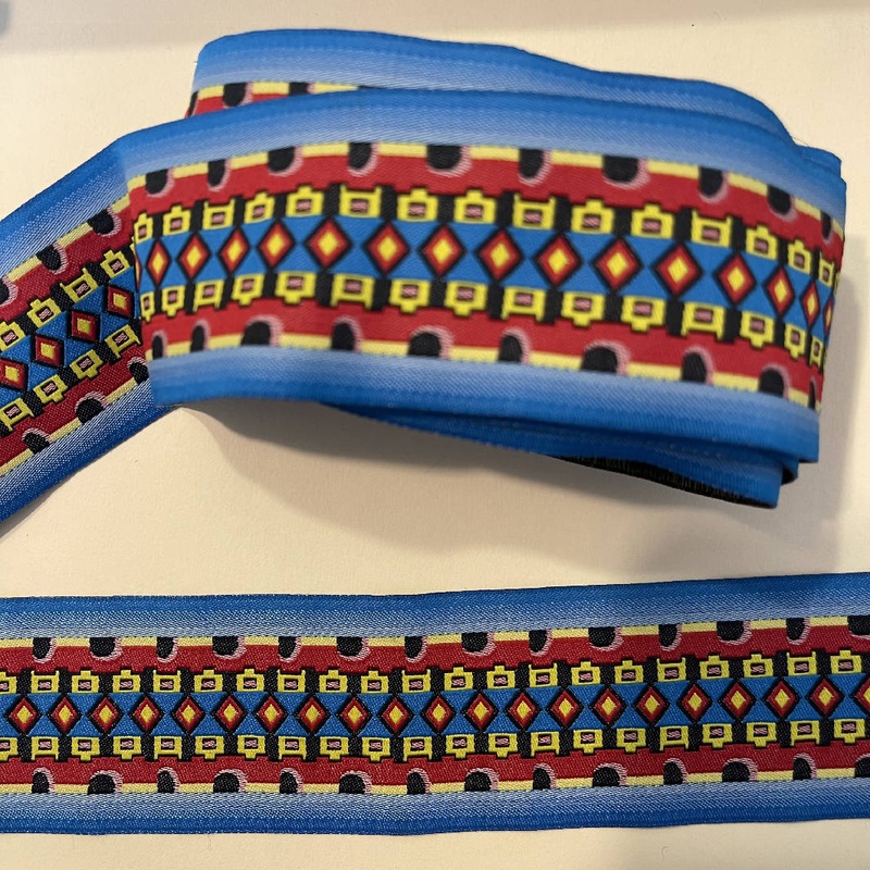 Wide Woven Ribbon Trim