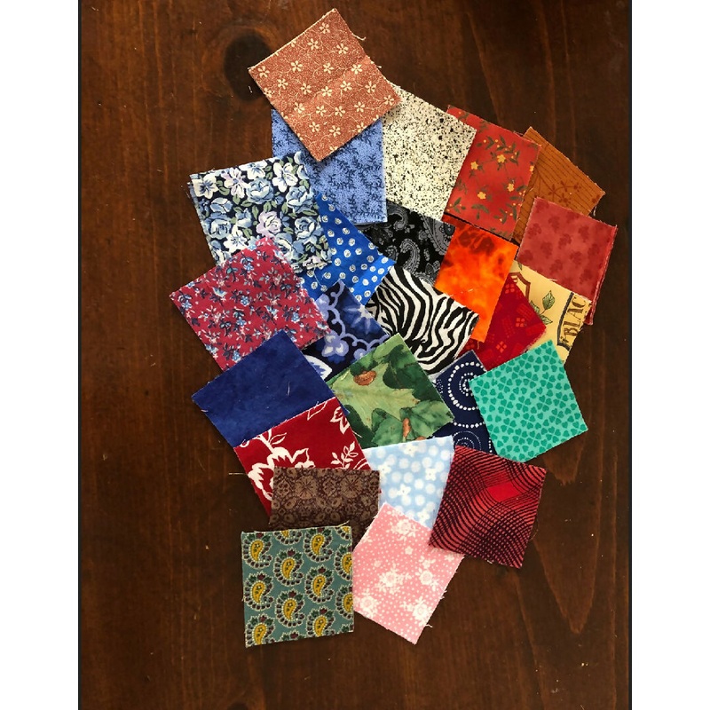 2.5" Pre-cut Cotton Fabric Square Bundles