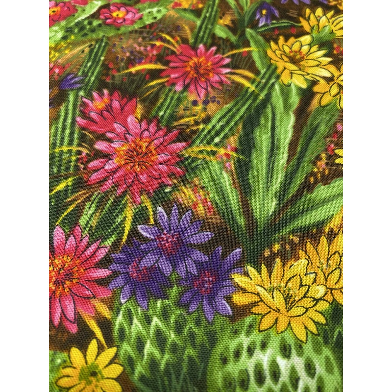 Cactus Flower Fabric