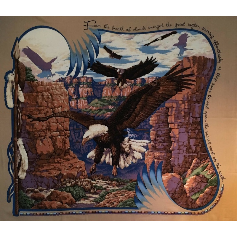 FABRIC Eagles Panel
