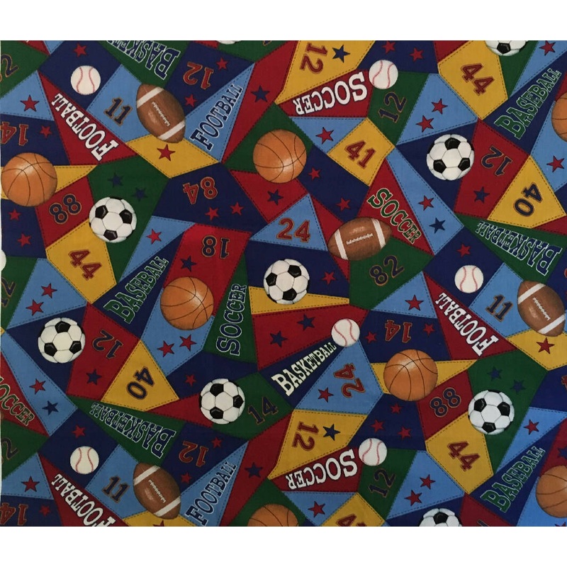 FABRIC Sport Balls Football, Baseball, Soccer, Basketball