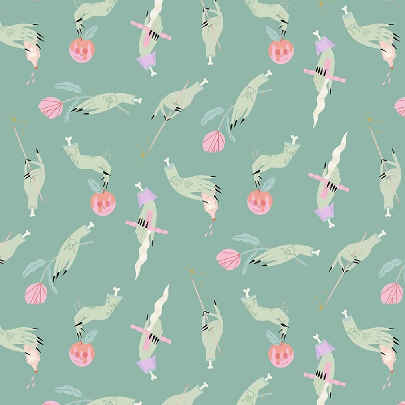 Fat Quarter - Dear Stella - Goblin Hands