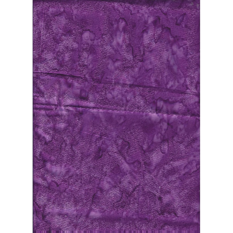 Tie-dye Pattern Purple Cotton Fabric - 30 inches