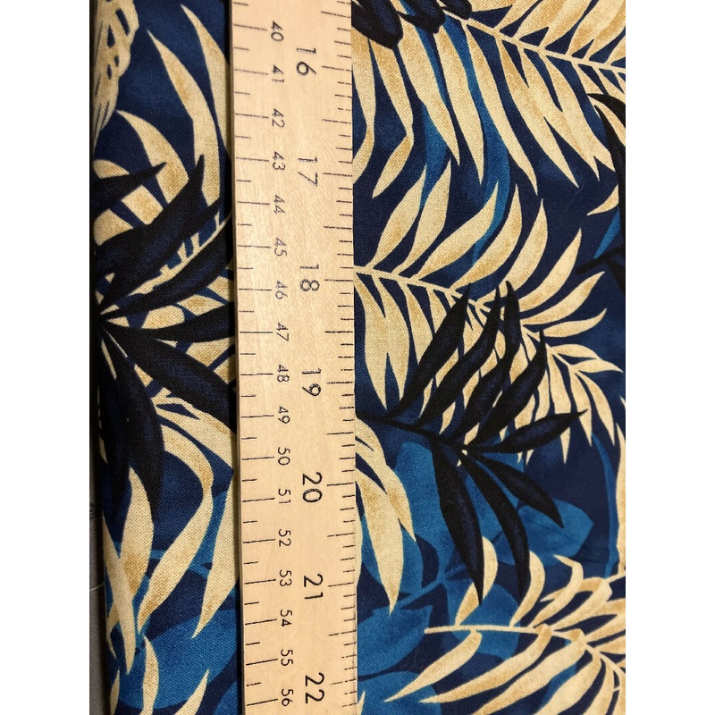 Vibrant Palms Print Fabric