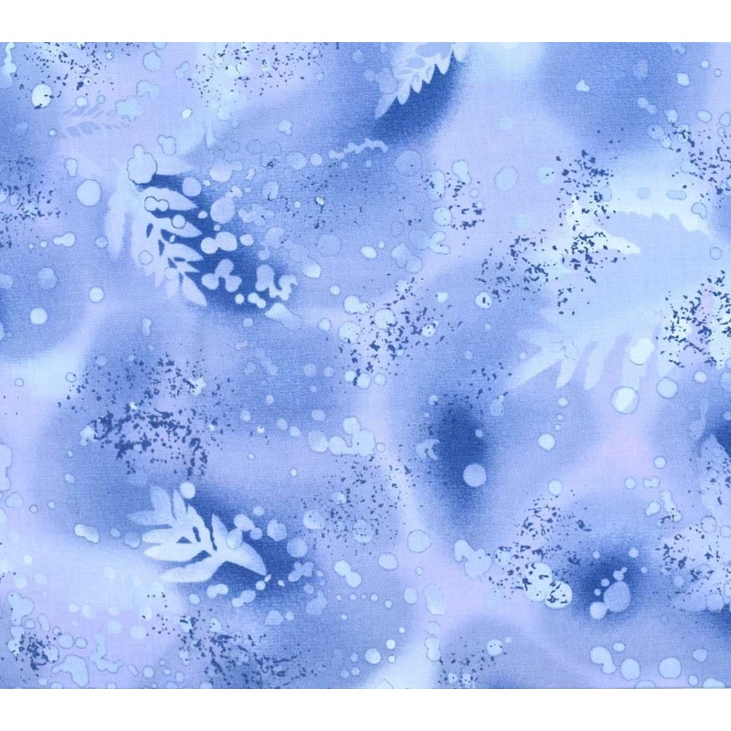 Benartex Fossil Fern Quilting Fabric in Twilight