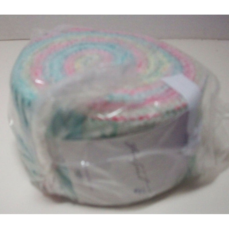Free Spirit by Westminister pink/blue/white jelly roll