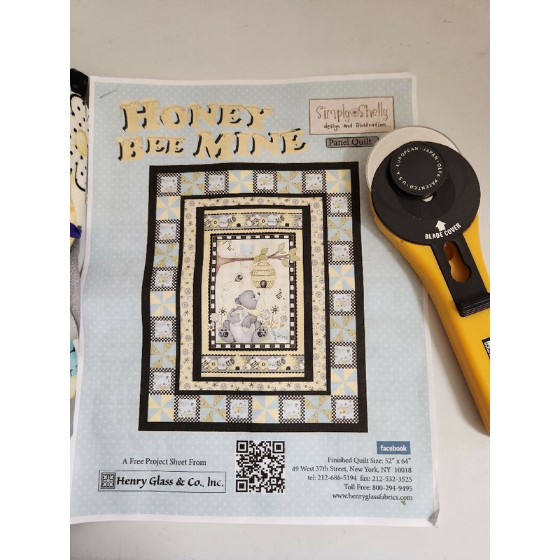 Honey Bee Mine quilt kit