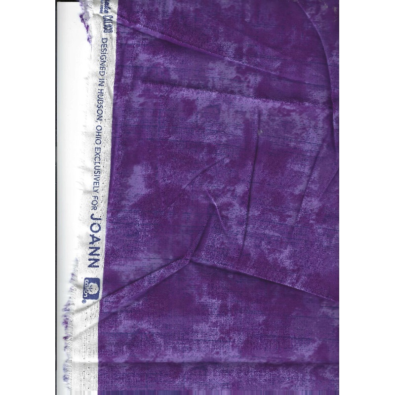 Keepsake Calico by Johann's, Purple Tie-Dye Style - 0.75 yards cotton
