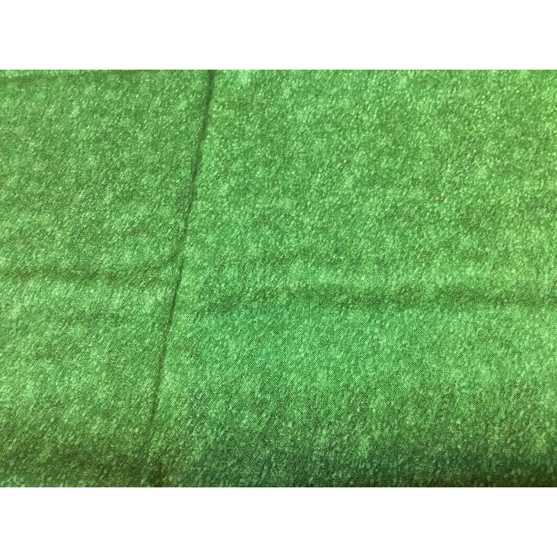 Muted green cotton