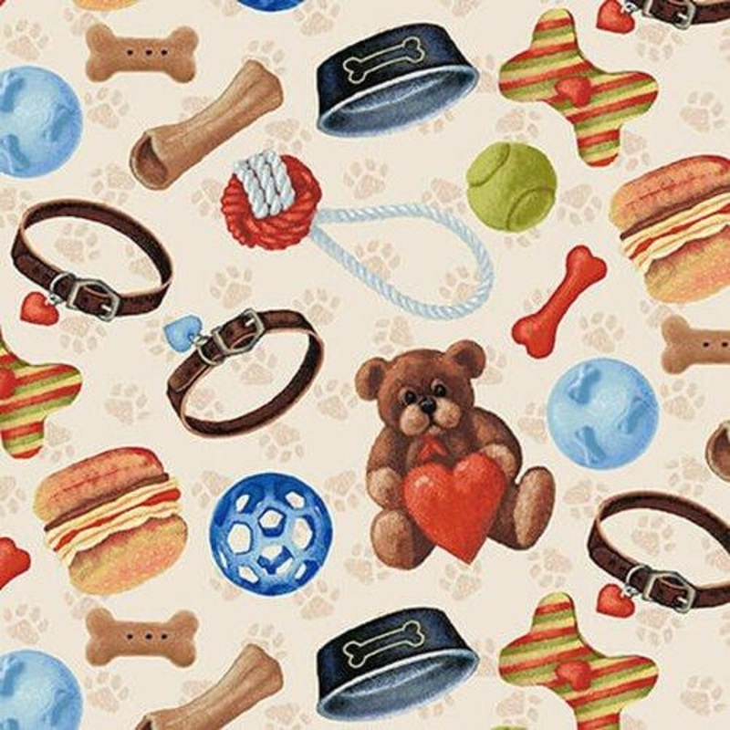 Off the Leash Mutli Dog Supplies Cream