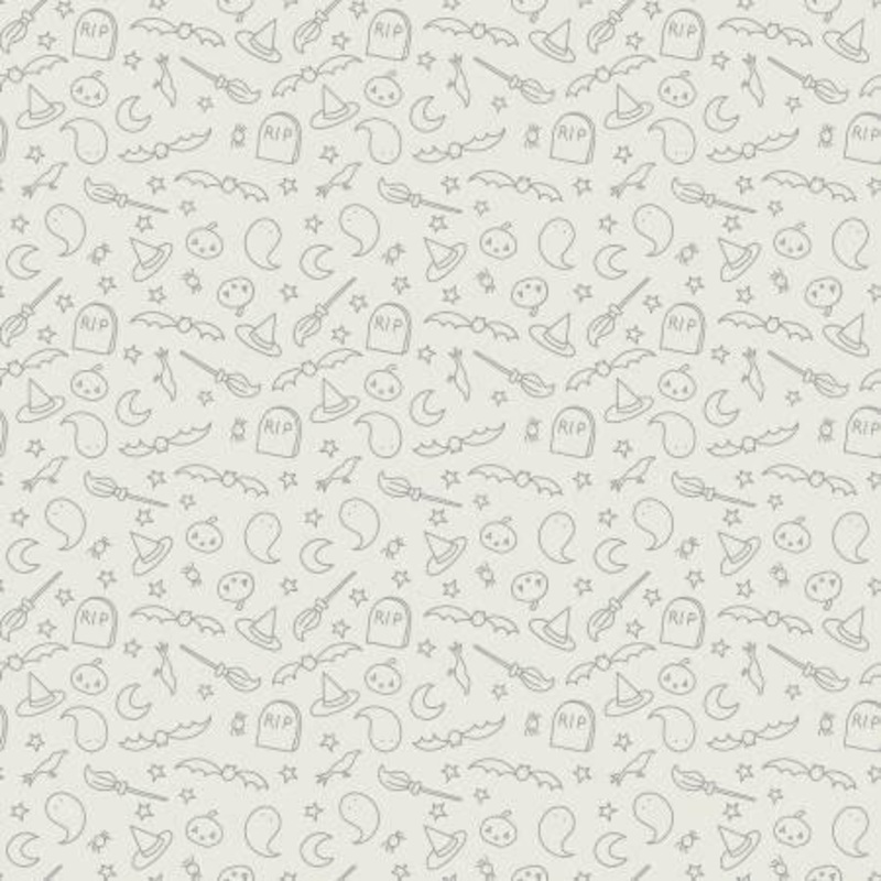 Spooky Hollow Icons Eggshell Sparkle