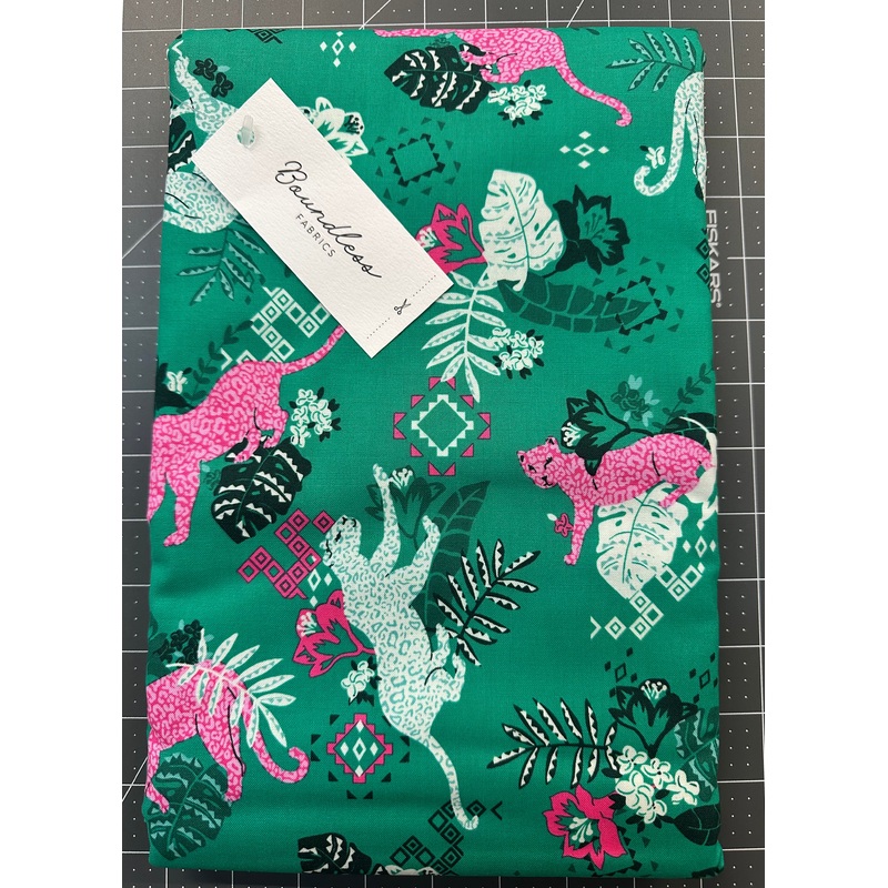 $25 Whole 4 Yard Cut -Emerald Cheetas- Boundless FH