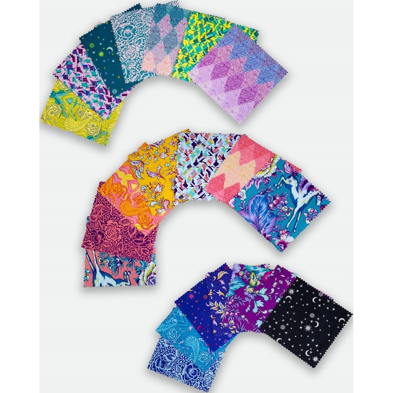 42 pieces Charm Pack - Boundless Mythic Collection - 5 in x 5 in