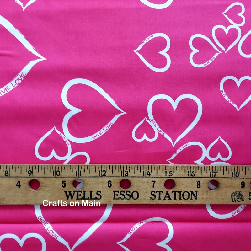 Art Gallery Cotton Give Love Letters CAP 3004