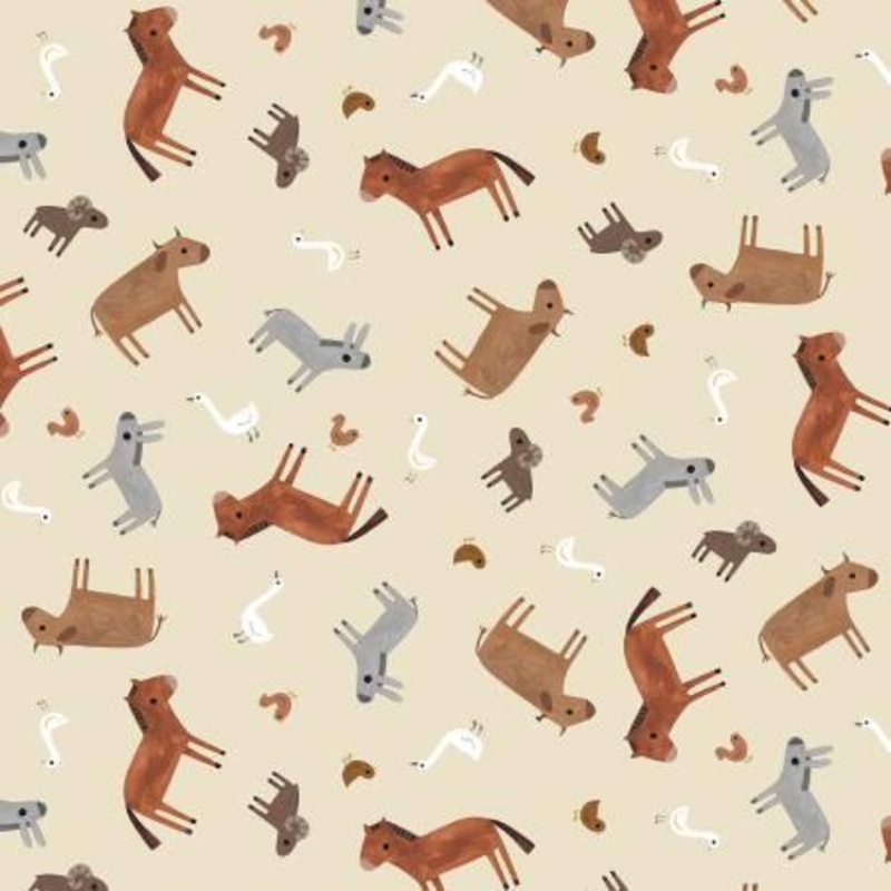 Nativity Advent Hay Stable Animals