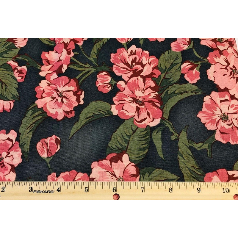 Orchard Blossom Main Floral Gray