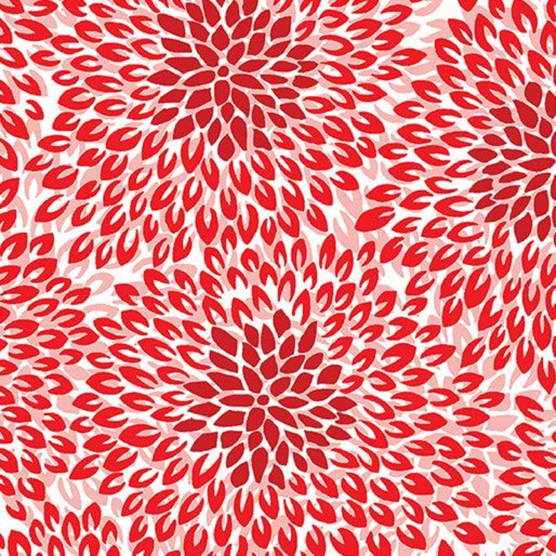 Rhapsody Darling Dahlia White/Red