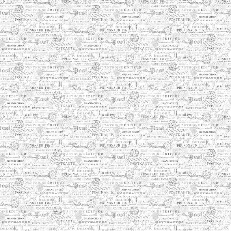 SCENTED GARDEN WHITE Script