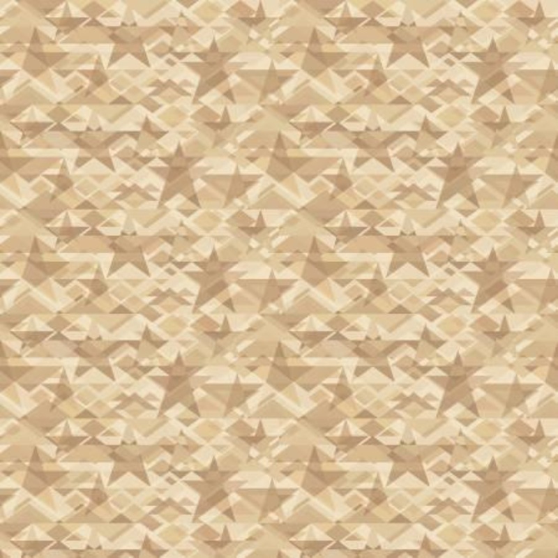 Scrap Happy Taupe Star Mosaic
