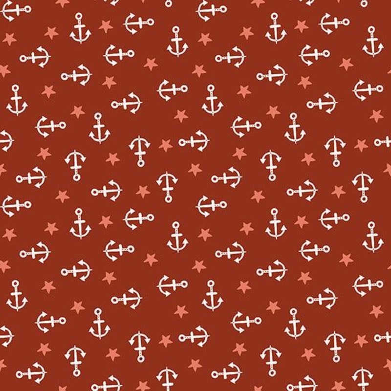 Water Babies Merlot Anchors