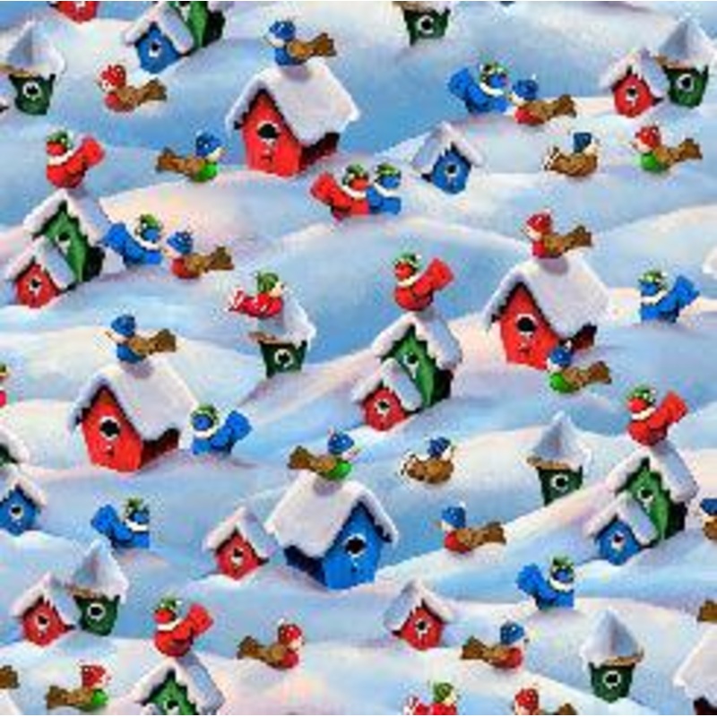 Whirlwind BIRDHOUSES Blue