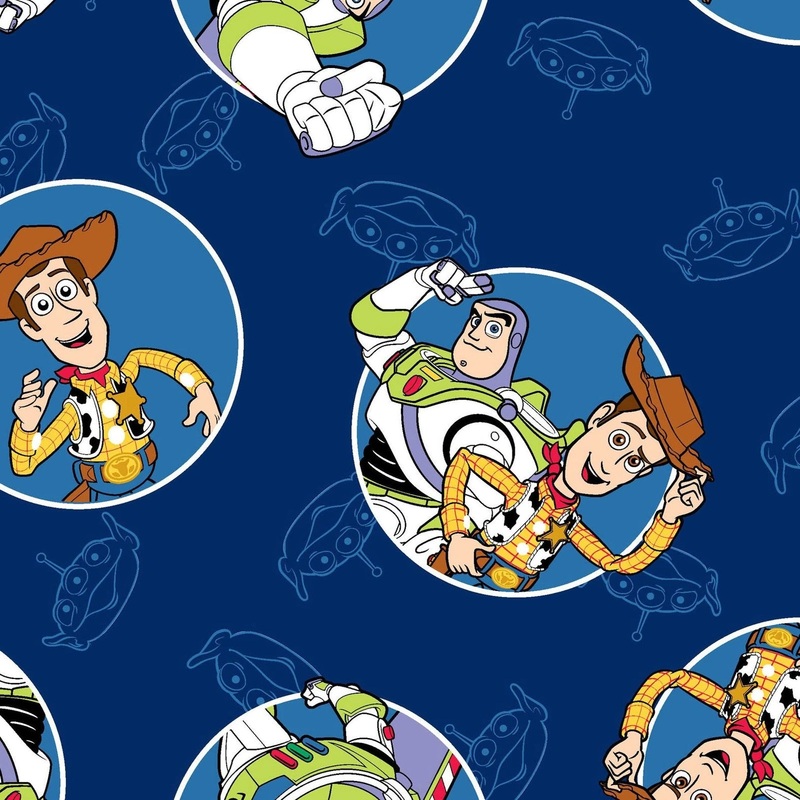 $35 Whole 5 Yard Cut - Buzz and Woody - Springs Creative