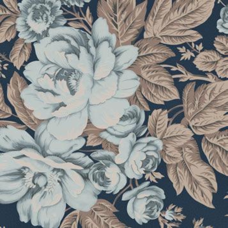 Armour Blue Main Floral Navy
