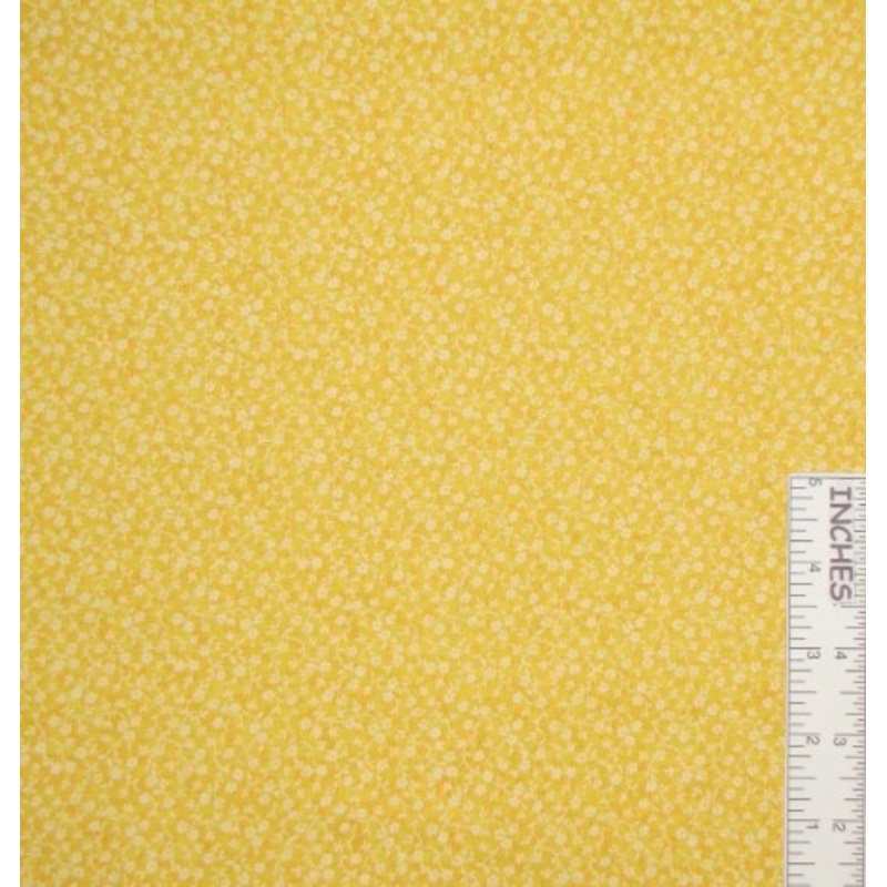 Basic Quilt Blenders Illusions Floral Yellow