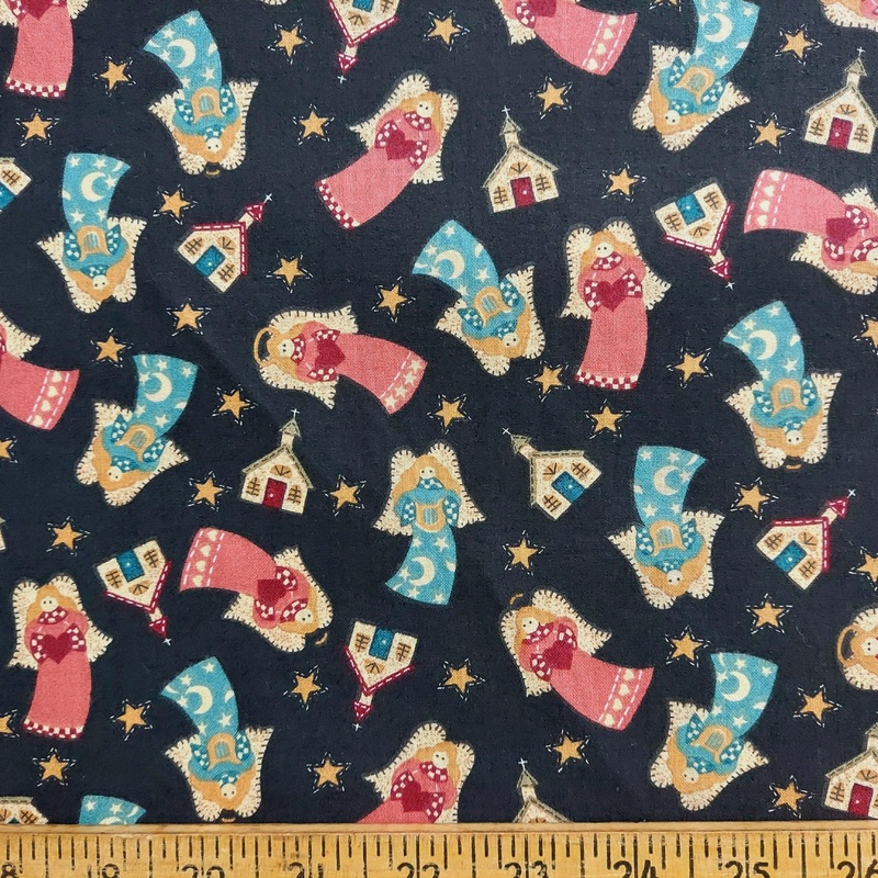 Fabric Traditions Country Blessings Angels 5430 Z