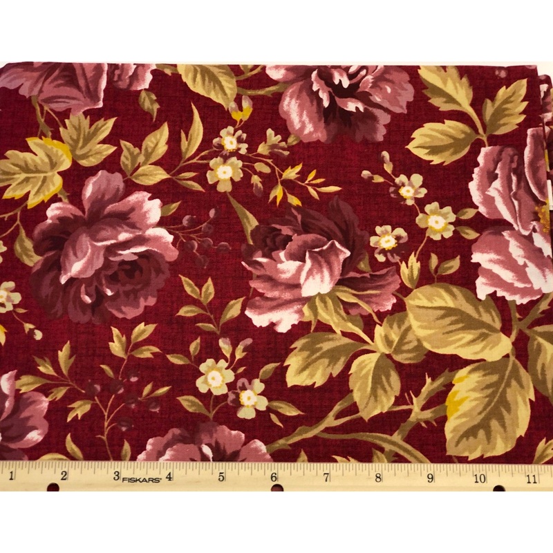 Heritage Home Main Floral Red
