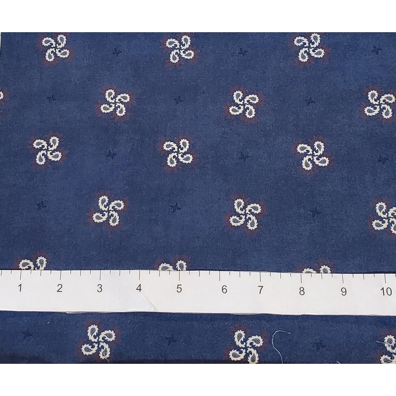 Stitches and Stripes Pinwheel Navy