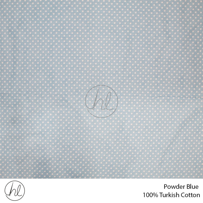 100% Cotton Prt Dot Sml