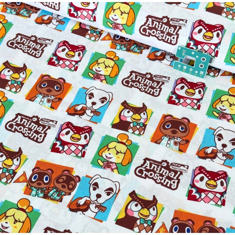 $35 Whole 5 Yard Cut - Animal Crossing - Springs Creative