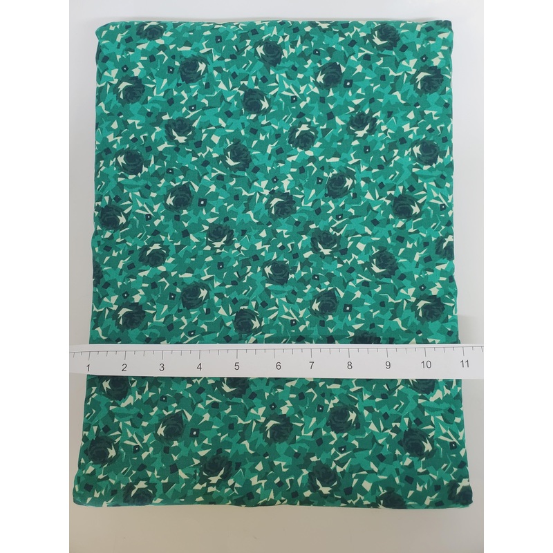 Fractals Floral Green