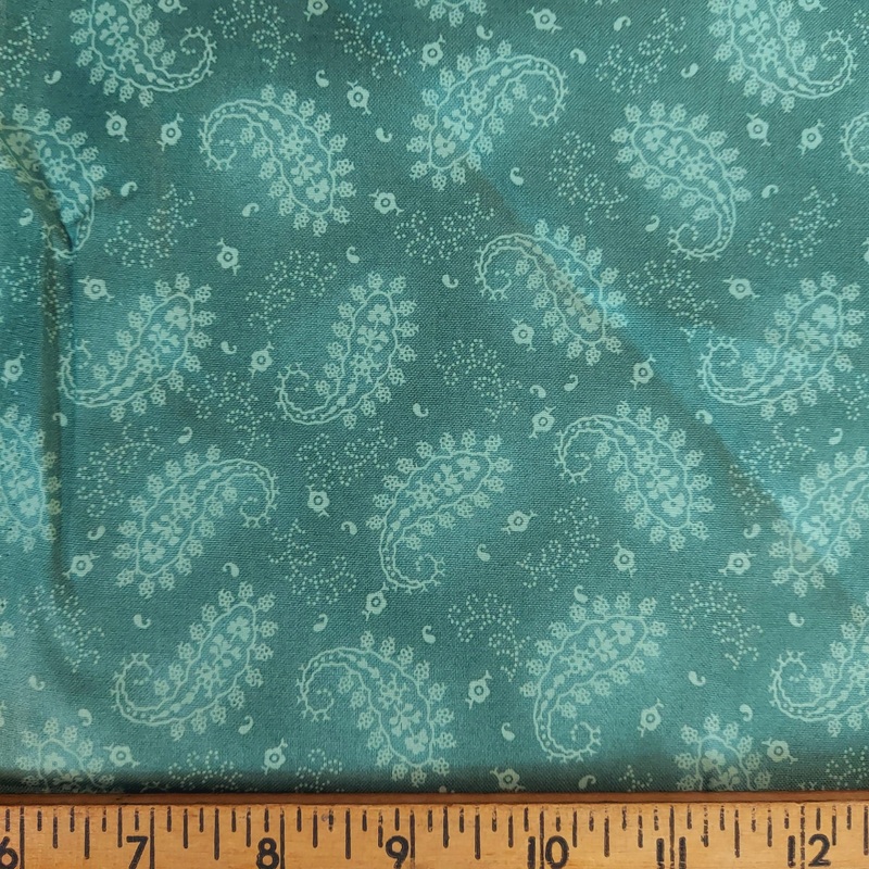 Henry Glass Little Quilts Whittier Crossing Green 7278