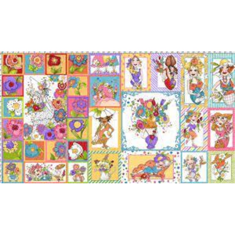 Loralie Designs Blossom Panel 692-165