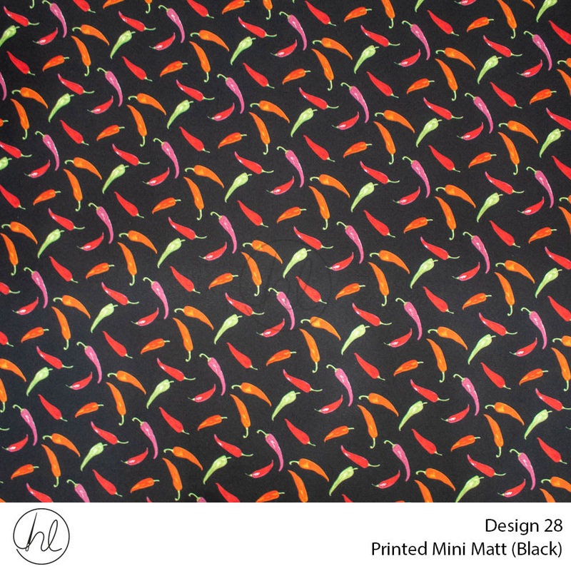 Mini Mat Prt Chillies fabric