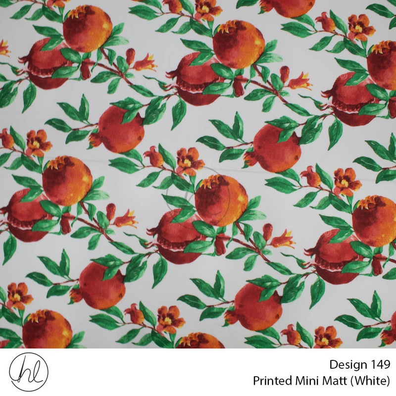 Mini Mat Prt Fruit fabric
