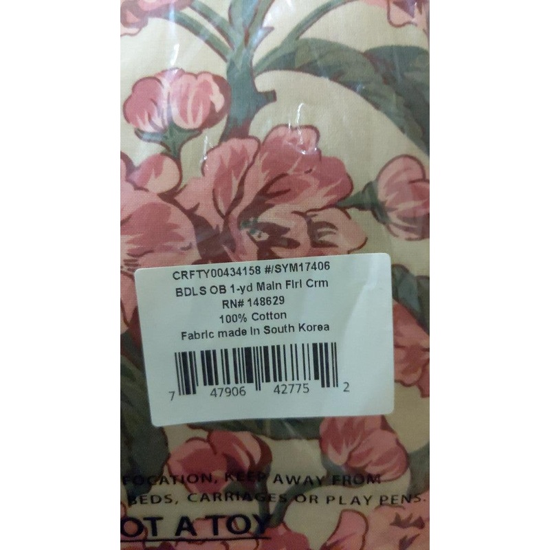 Orchard Blossom Main Floral Cream